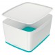 Leitz 52161051 caja de almacenaje Rectangular ABS sintéticos Azul, Blanco